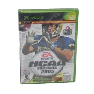 XBOX NCAA Football 2005 / Top Spin Combo NEW SEALED